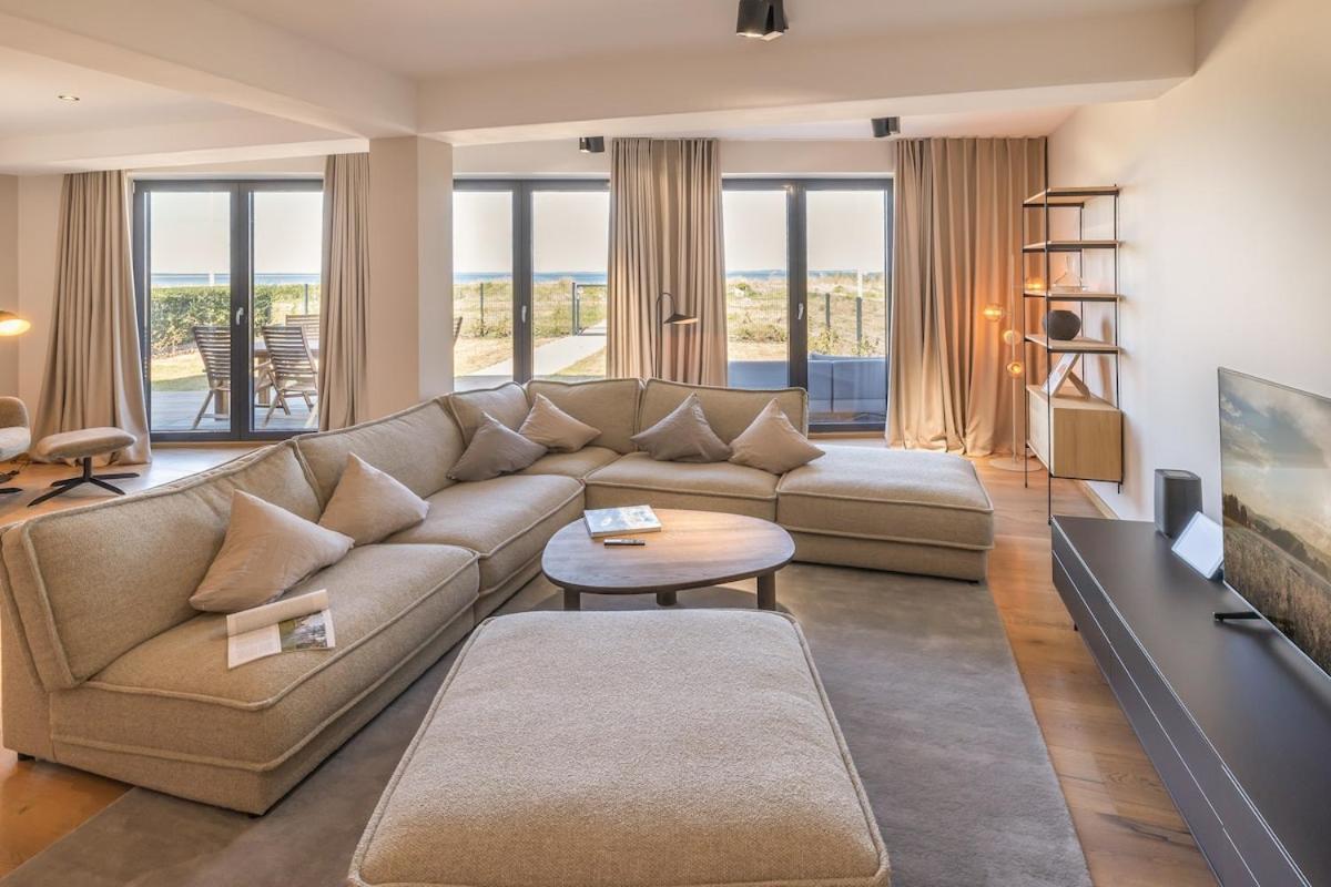 Luxus Meerblick Strand & Sauna & Garten & Heimkino غلوفي المظهر الخارجي الصورة
